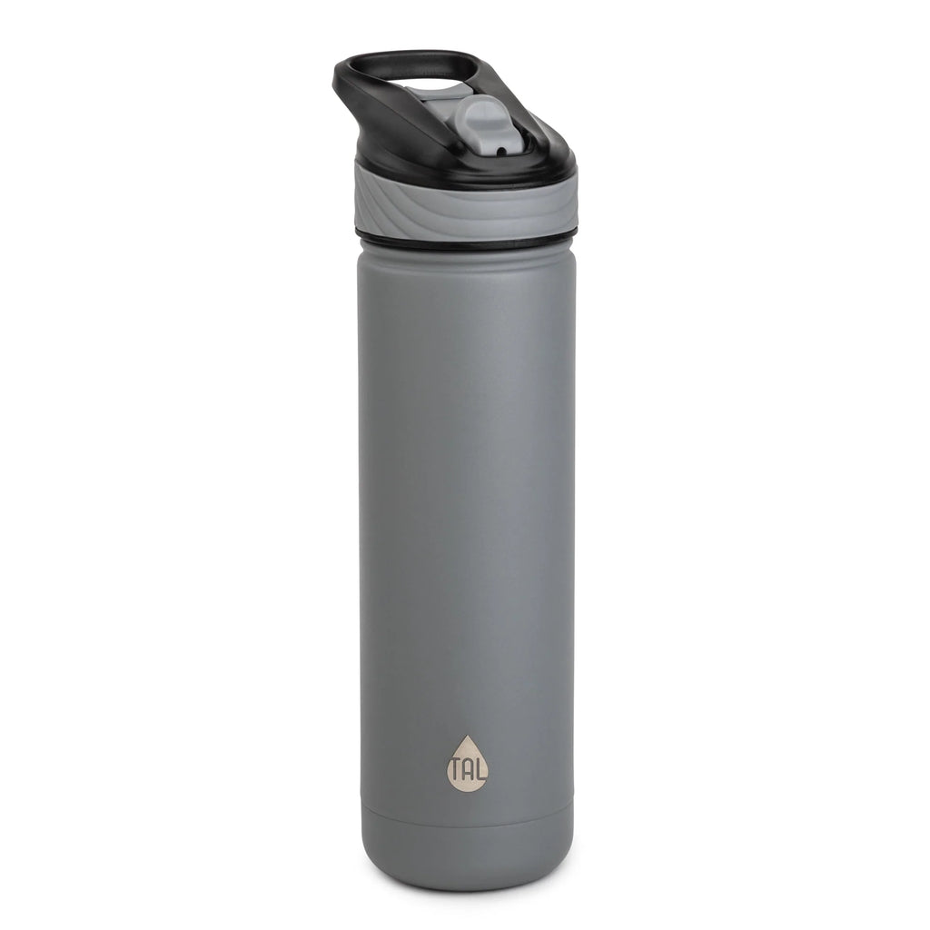 Black 26 oz Stainless Steel Water Bottle F2973
