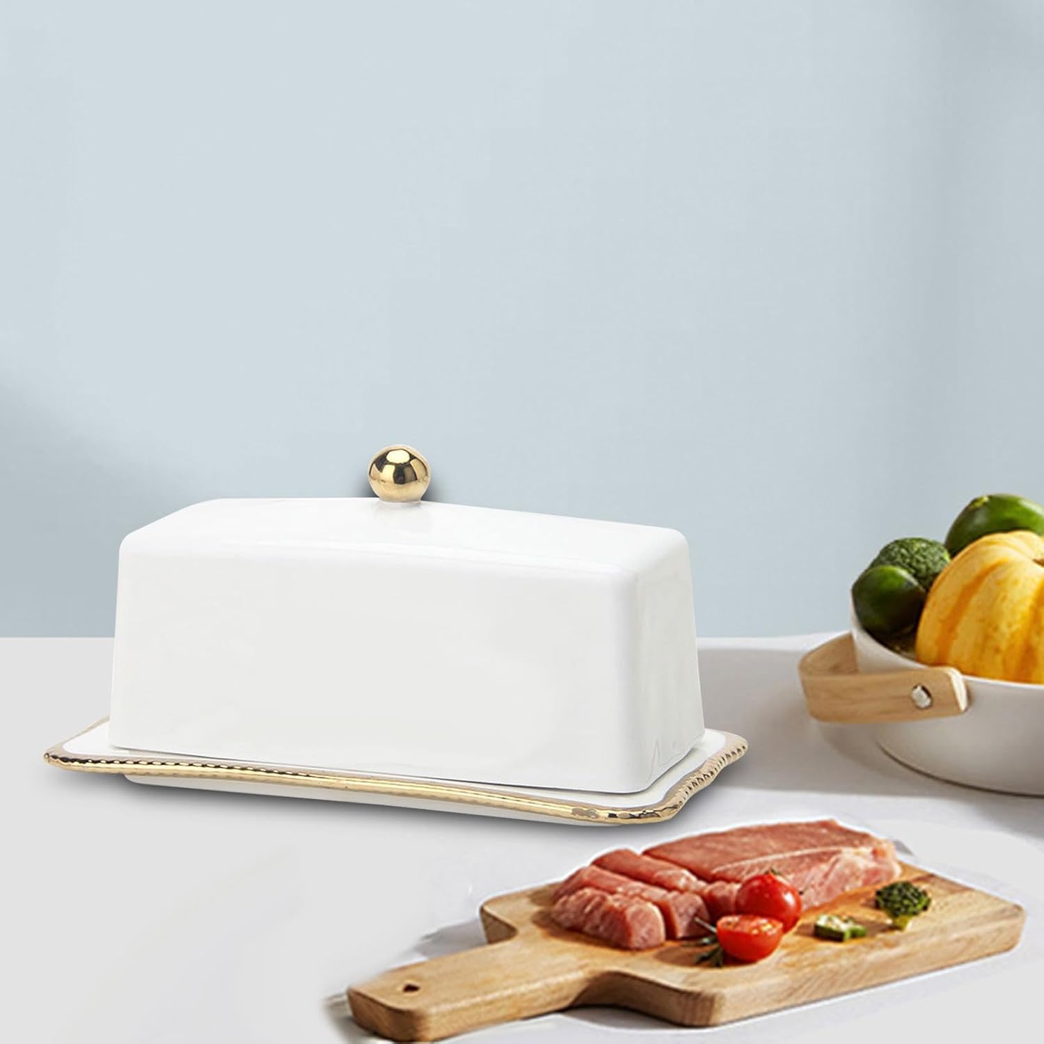Ceramic Butter Dish Butter Holder C774