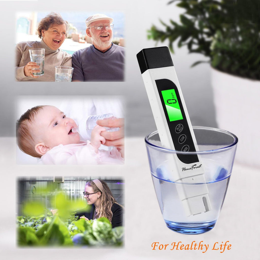 TDS Meter EC Meter Temperature Meter 3 in 1 0-9990ppm A615