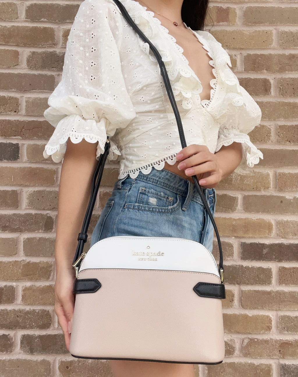 Warm Beige Multi Crossbody Bag G1586