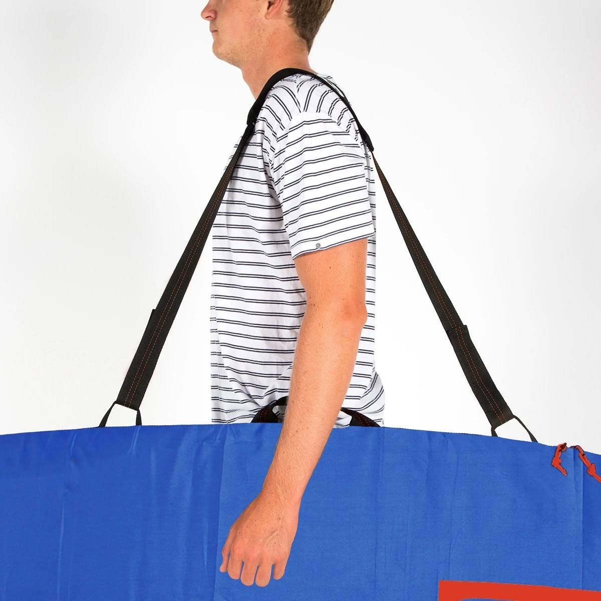 Steel Blue/White Surfboard Bag C591724