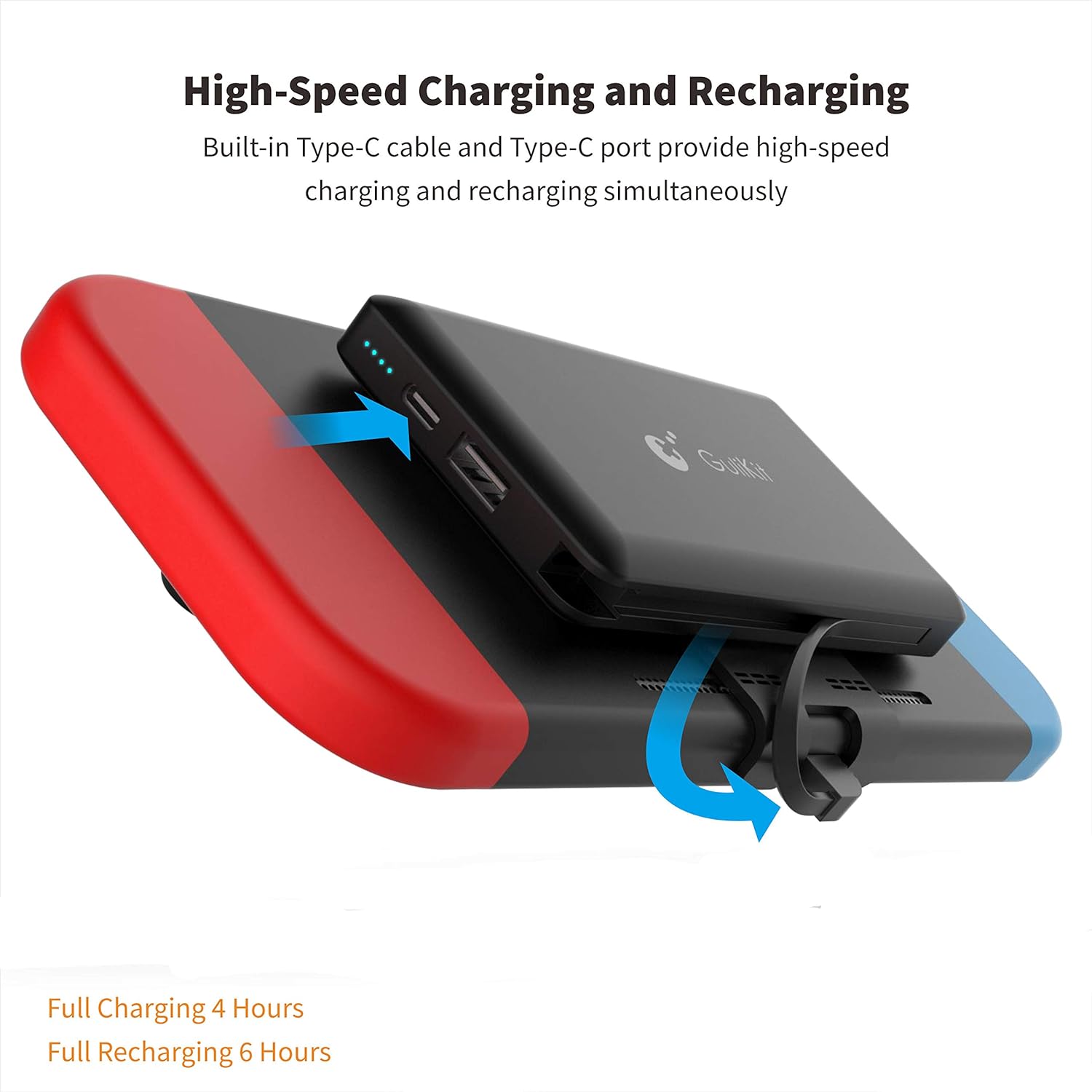 10000mAh 5V/3A Portable Power Bank D616
