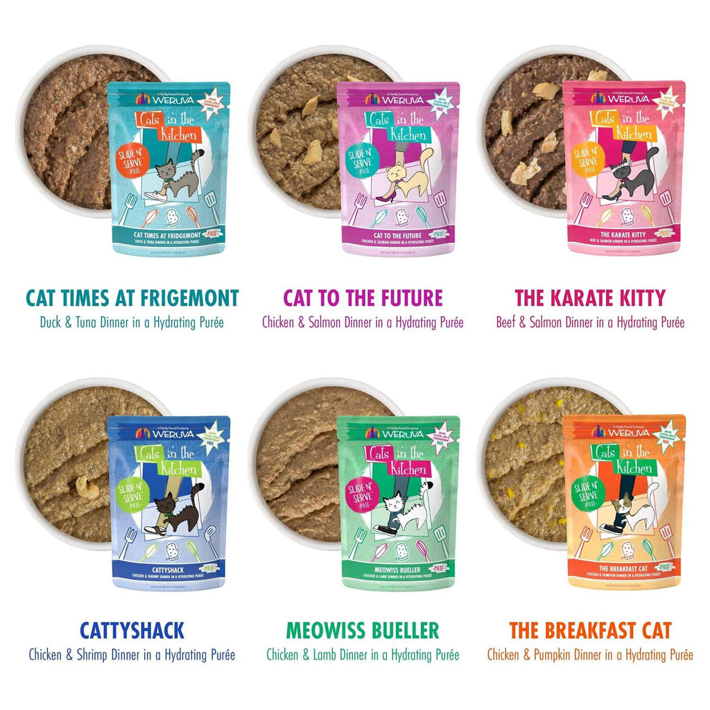 Variety Cat Food Pouches O25214