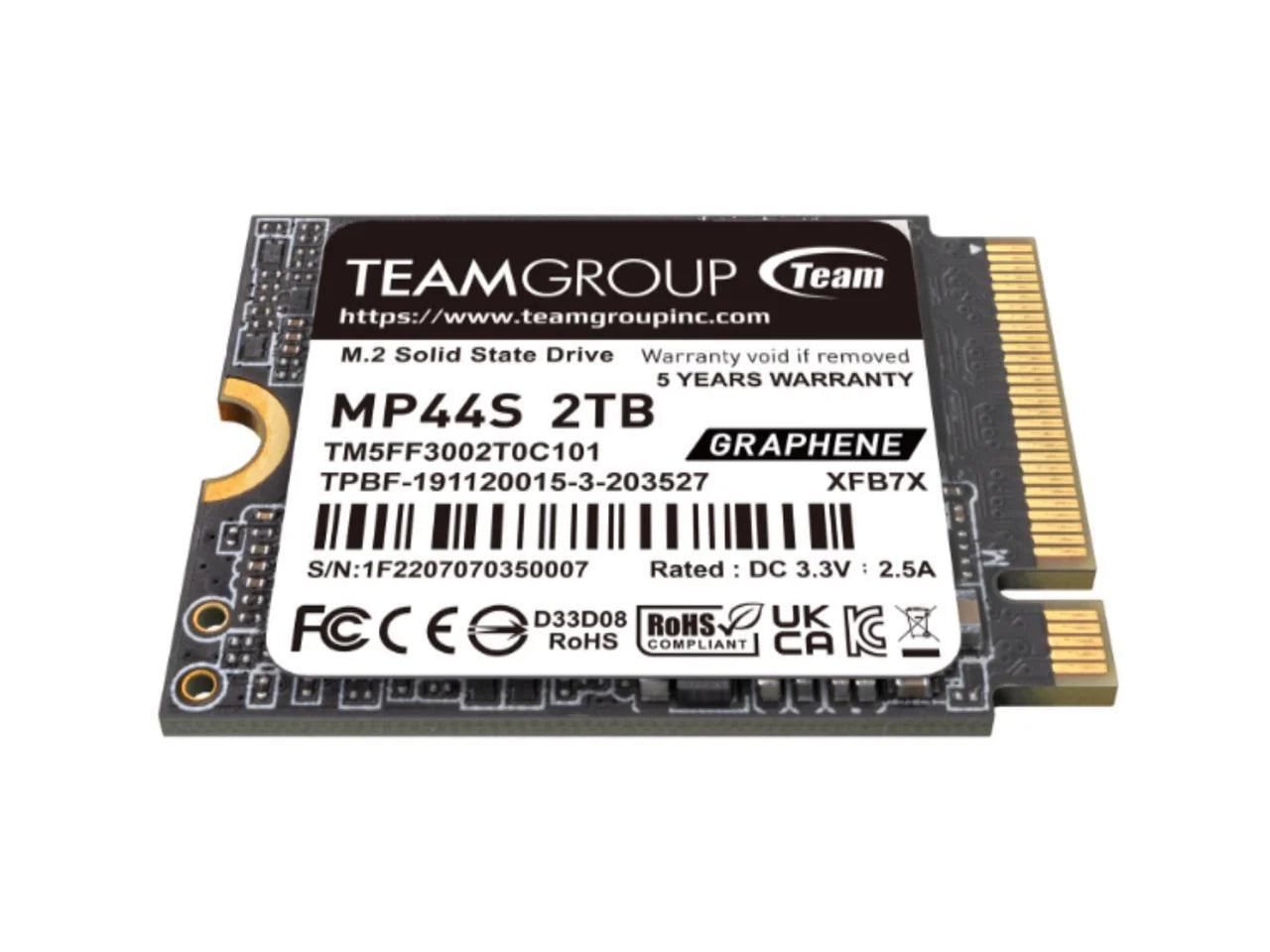 2TB Internal SSD M.2 2230 PCIe 4.0 x4 NVMe R8323