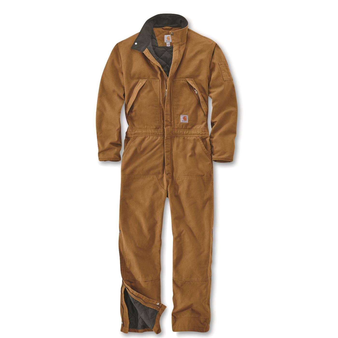 Brown Insulated Coverall Z1990