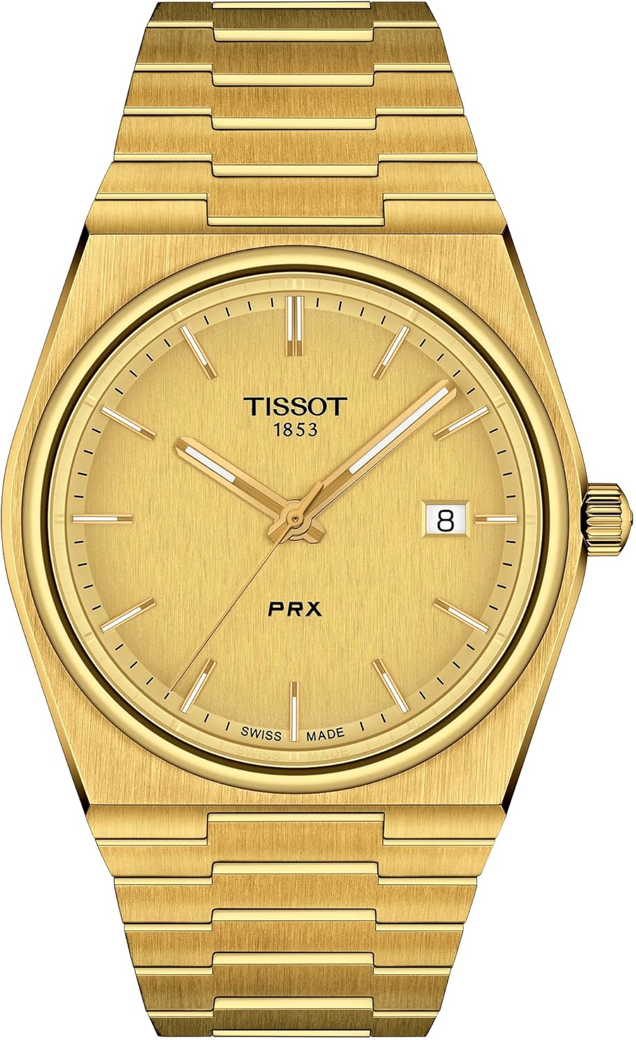 Yellow Gold PVD Coating Stainless Steel Quartz Watch N661