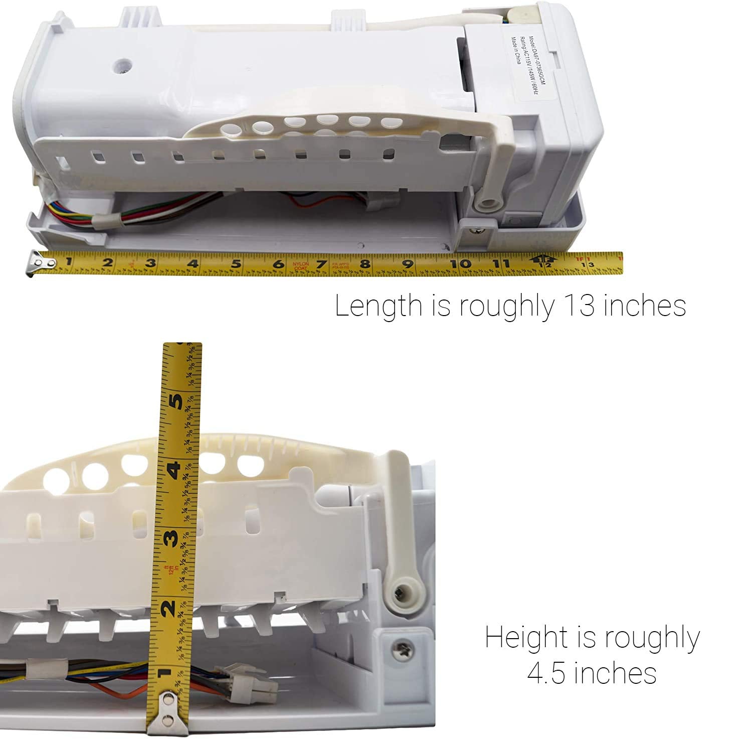 Refrigerator Ice Maker Assembly Replacement W7387