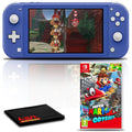 Blue Gaming Console Bundle with Super Mario Odyssey V718512
