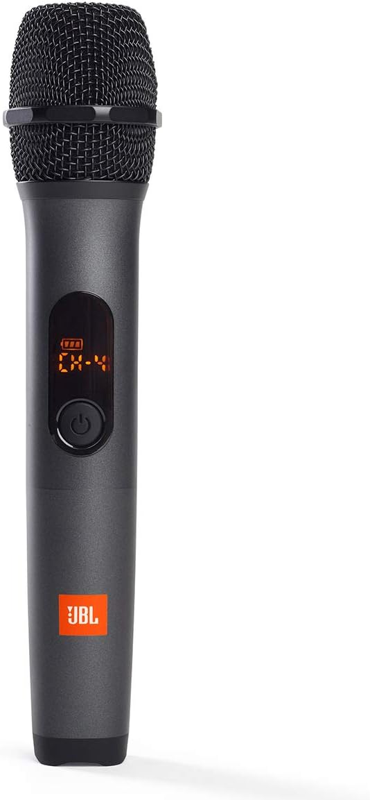 Black Wireless Two Microphone System with Dual-Channel Receiver X822