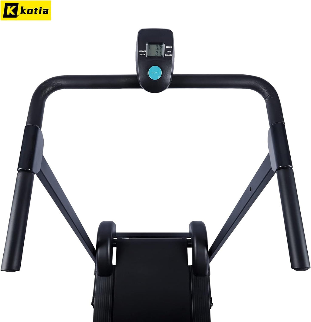 Manual Treadmill Non Electric with 10° Incline Small Foldable J9202
