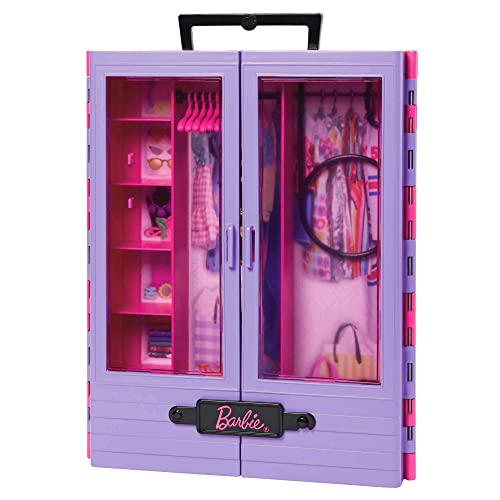 Fashionistas Ultimate Closet with Clothes (3 Outfits) & Fashion Accessories Including 6 Hangers J45445