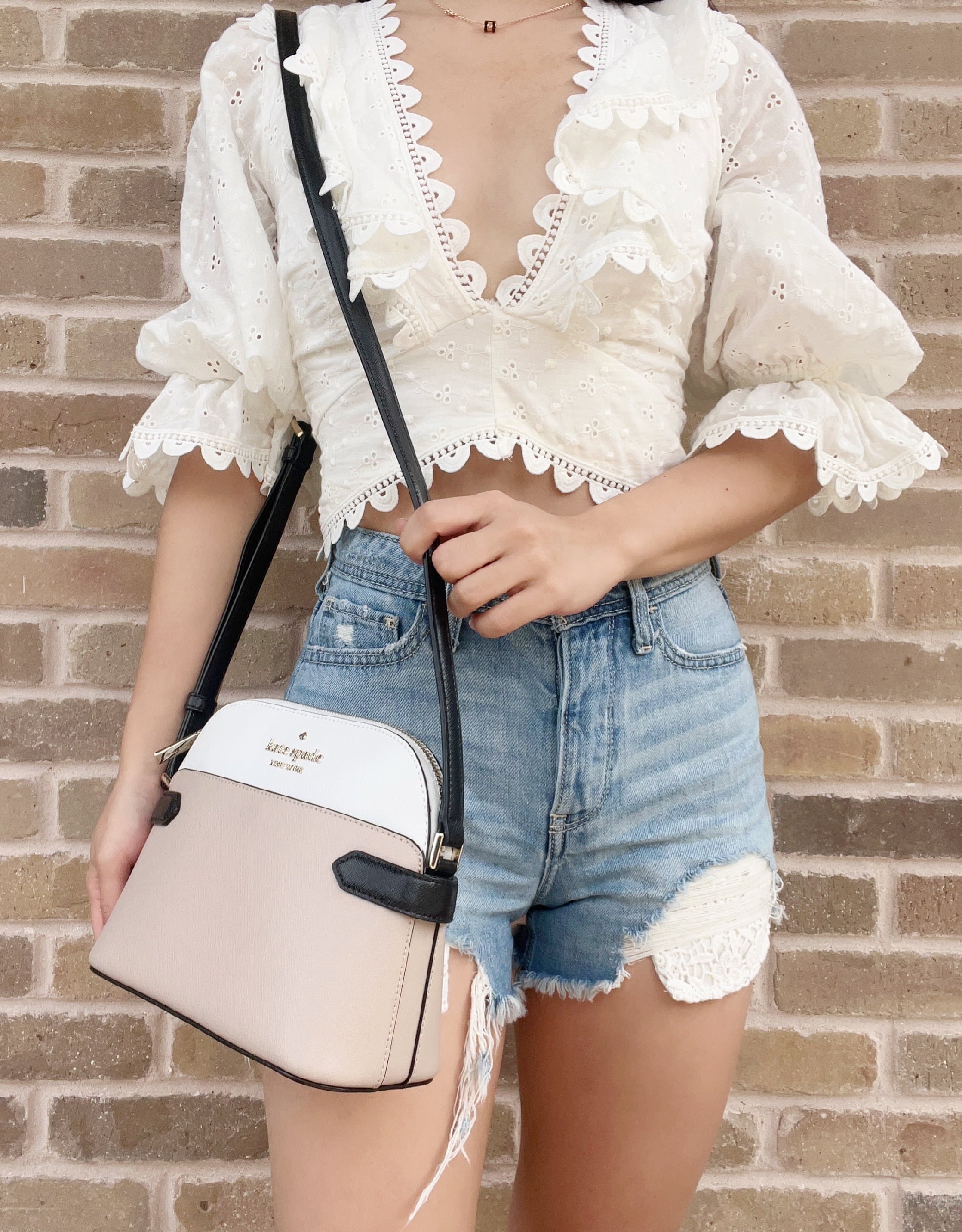 Warm Beige Multi Crossbody Bag G1586