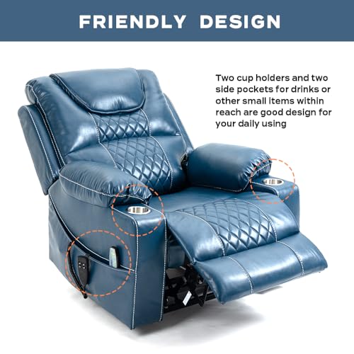 Lift Recliner Chair with Heat and Cup Holder I63054