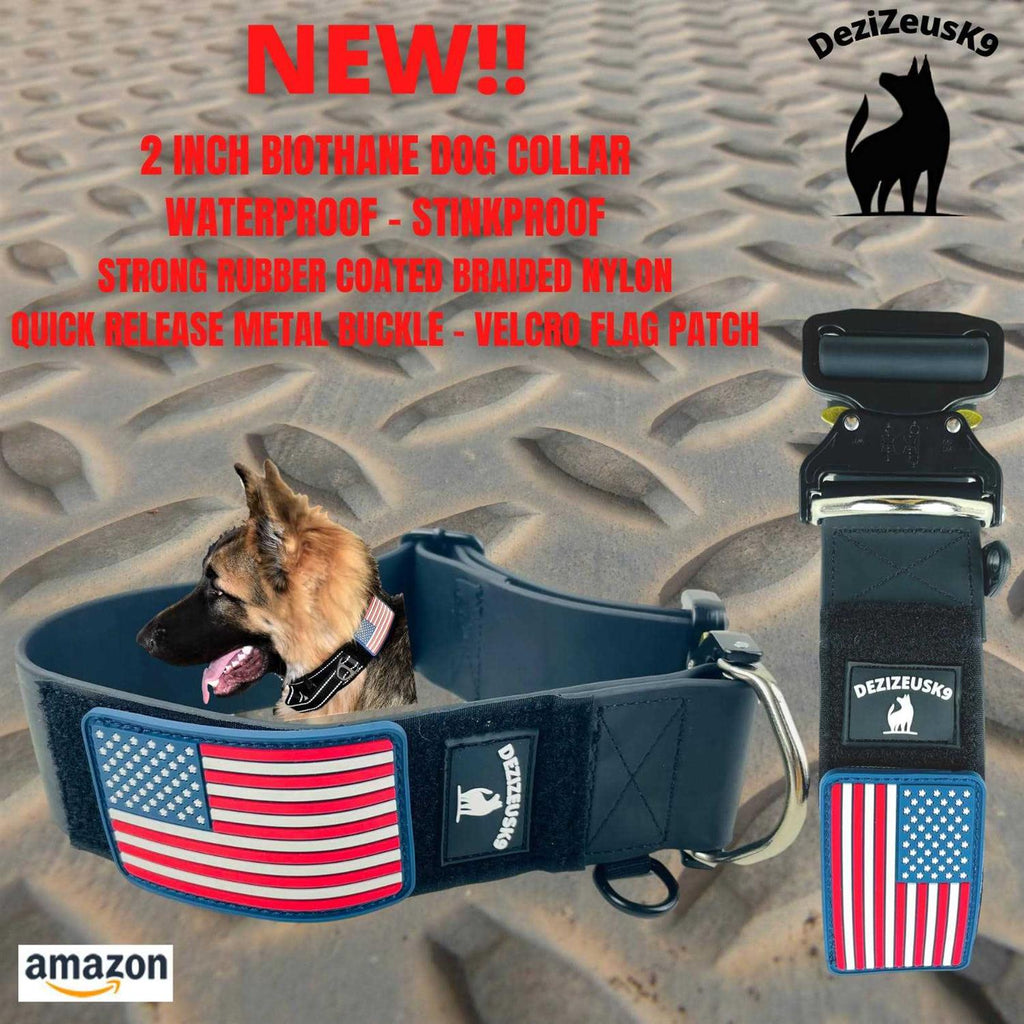Biothane Heavy Duty Dog Leash with Quick Release Locking Carabiner Clasp G184188