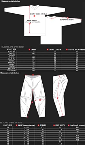 Motocross Jersey Pants Combo Dirt Bike MX Gear Set E569511