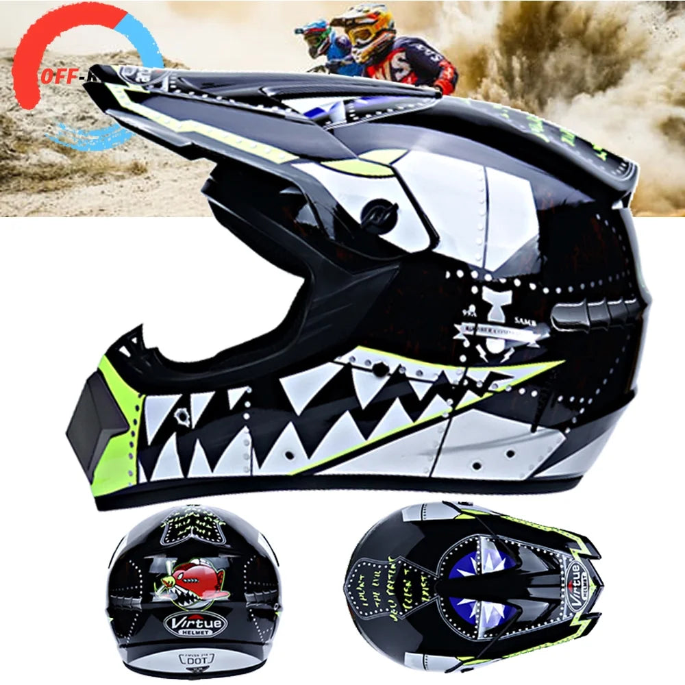 Full Face Motorcycle Crash Helmet Z5540