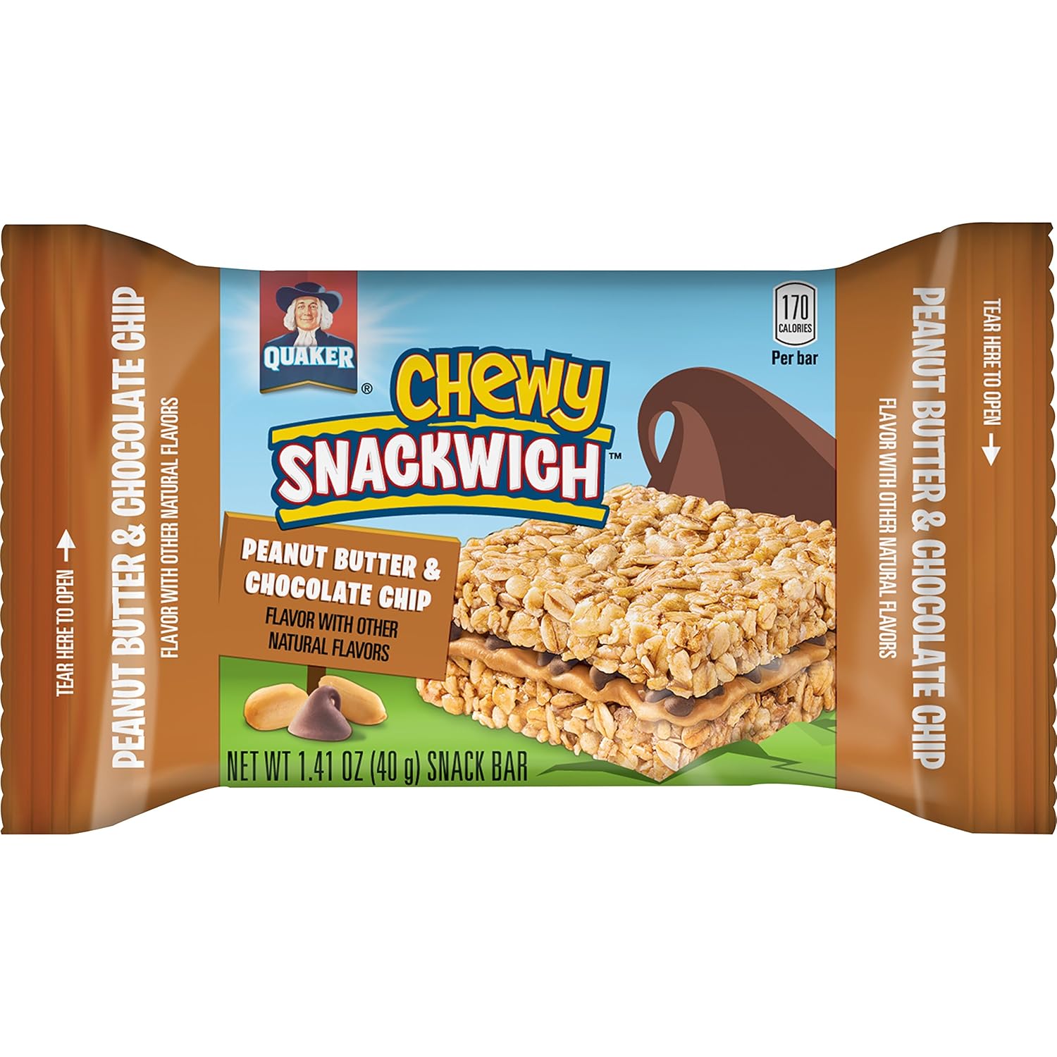 50 Count Variety Box of Chips, Snacks, and Chewy Bars V276