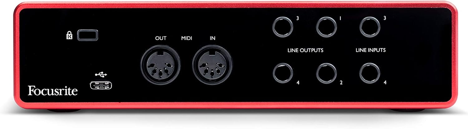 4x4 USB Audio Interface T209918