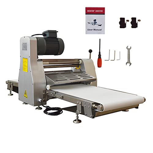 Commercial Dough Sheeter Stainless Steel Pizza Pasta Roller Machine V6376
