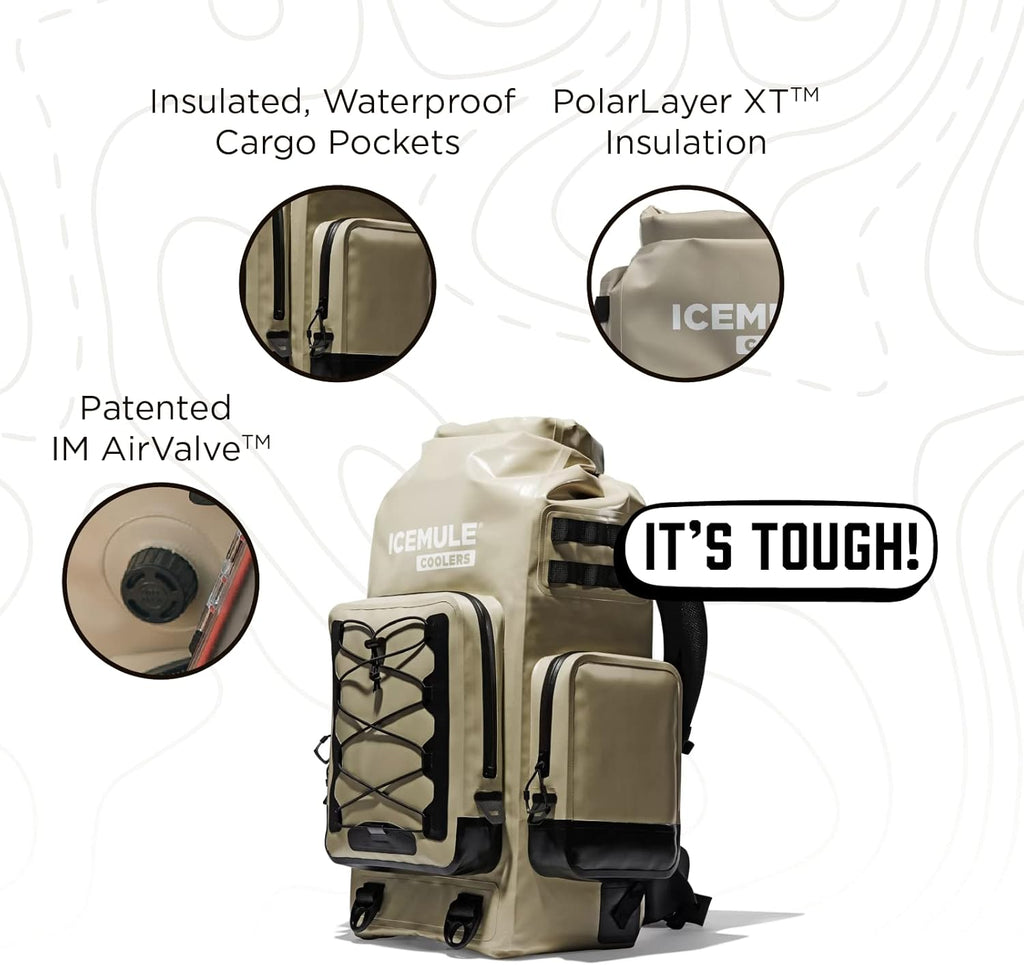 30 Liter Waterproof Soft Sided Cooler Backpack P401145