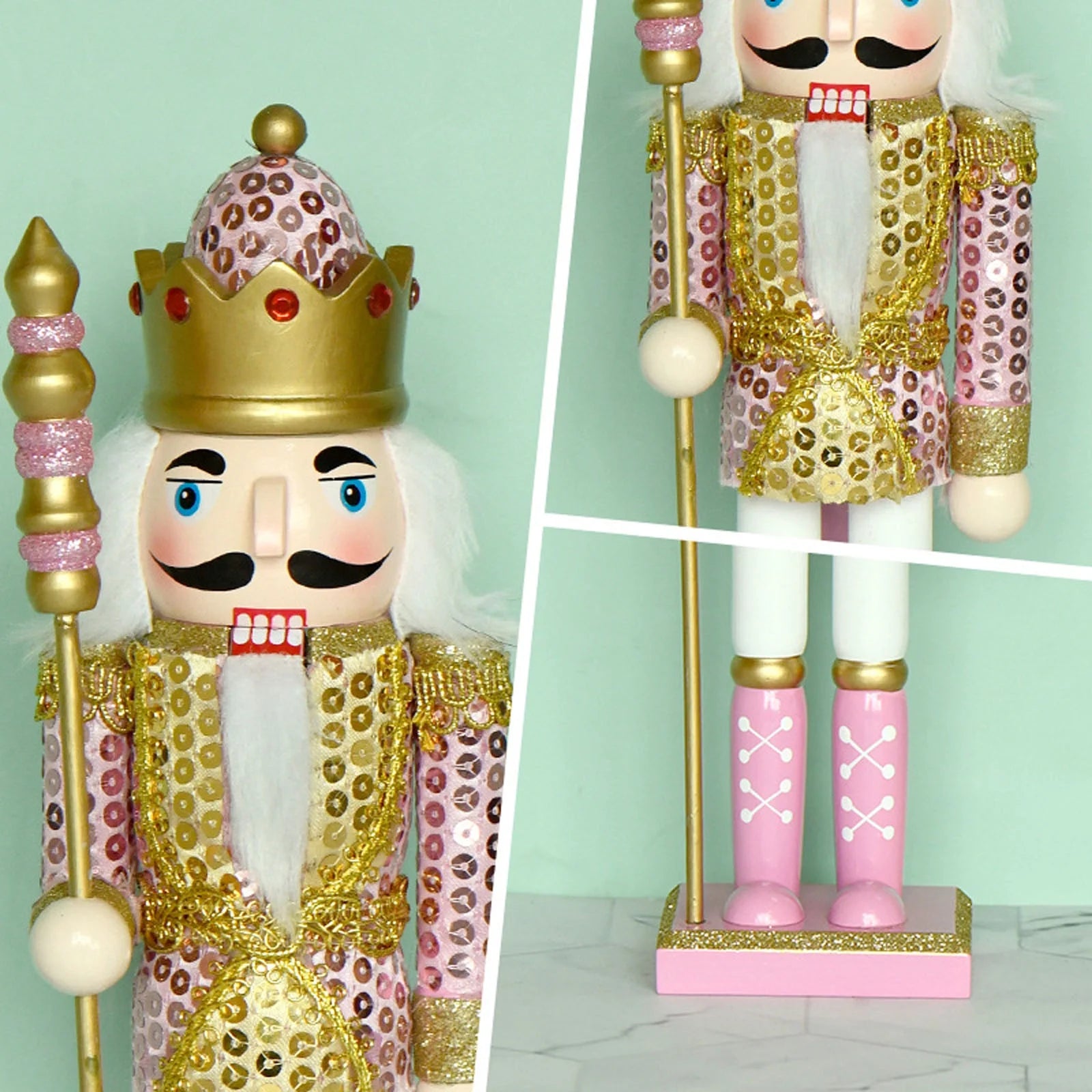 King Nutcracker Soldier Ornament Doll L565