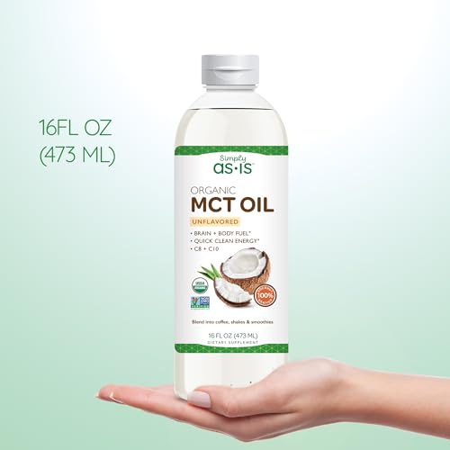 Organic MCT Oil C8 & C10 Unflavored 40 fl oz H158