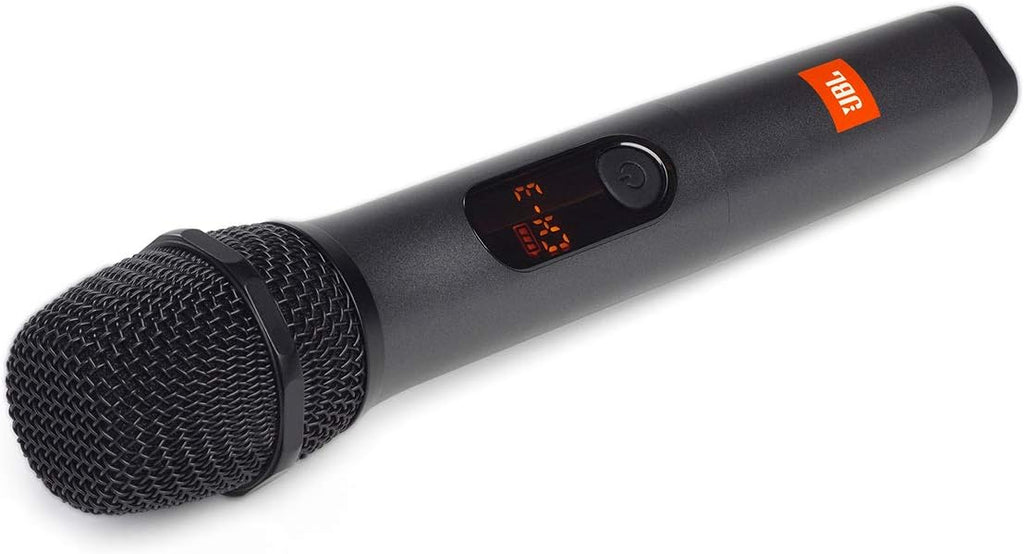 Black Wireless Two Microphone System with Dual-Channel Receiver X822