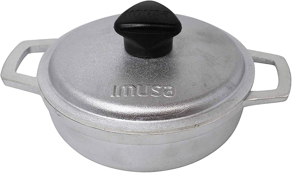6 pack 0.5Qt Mini Cast Aluminum Caldero Set with Lid N876