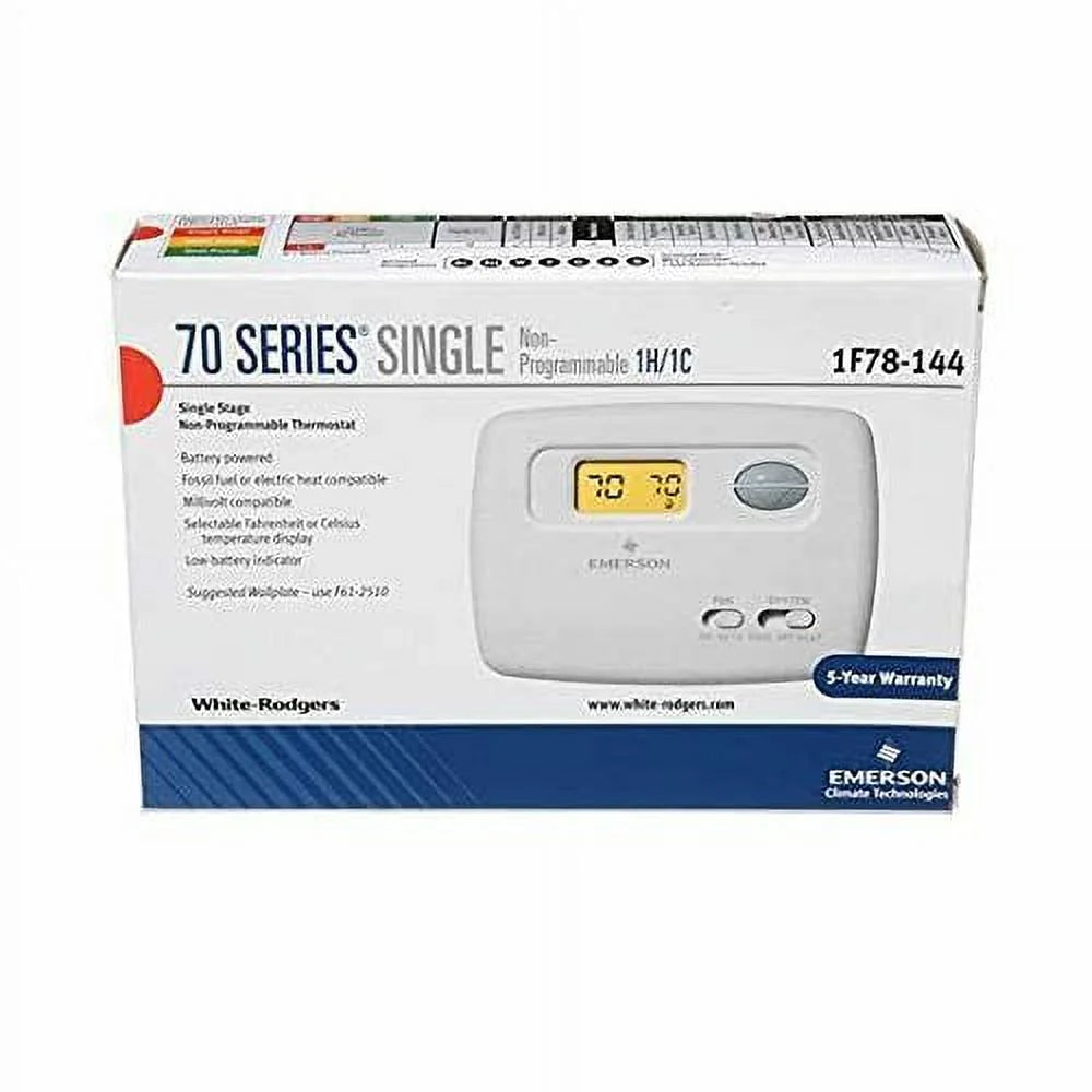 Single-Stage Non-Programmable Thermostat E6568