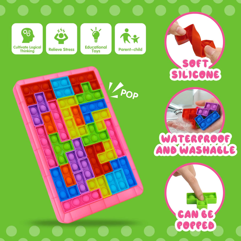 Fidget Toy Set Jigsaw Puzzle for Kids Age 3-8 R958