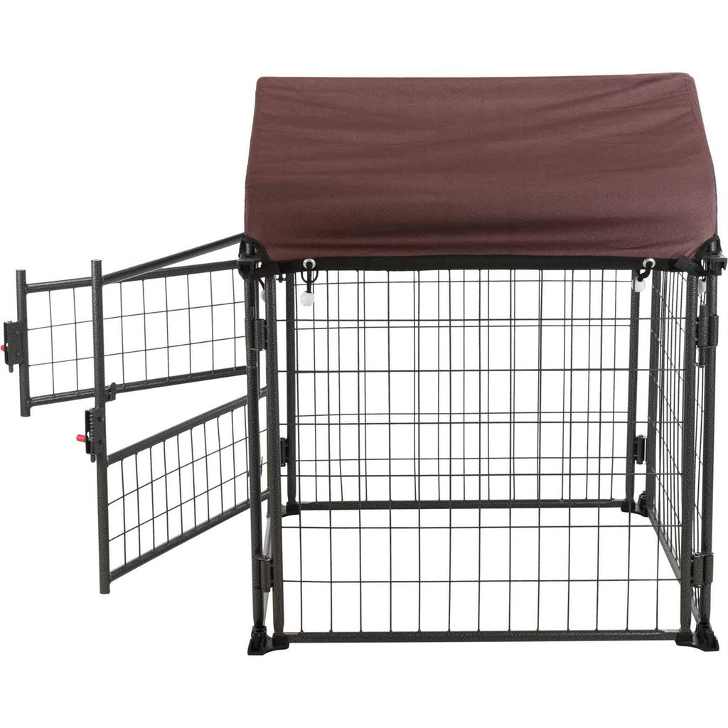 Outdoor Dog Kennel with Cover M3864