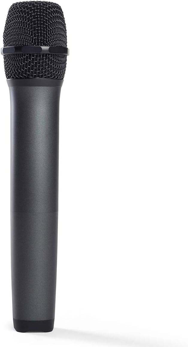 Black Wireless Two Microphone System with Dual-Channel Receiver X822