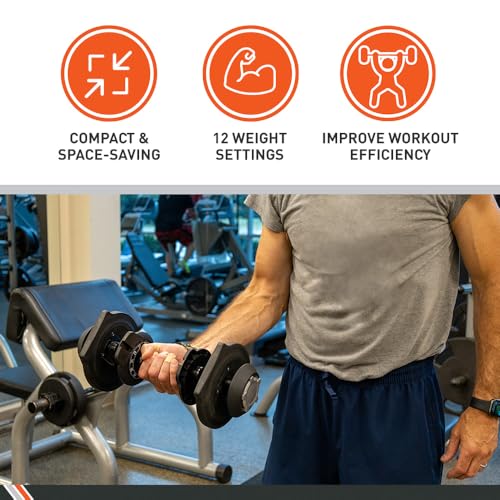 40 Pound Adjustable Dumbbells Z72506