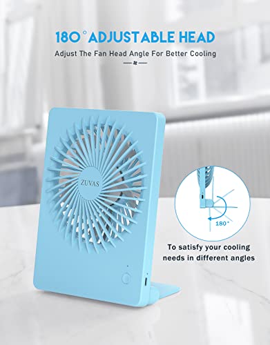 Black Rechargeable Portable Desk Fan U309527