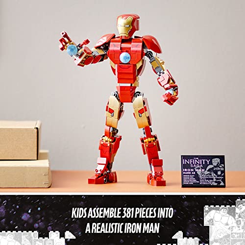 LEGO Marvel Iron Man Figure 76206 Collectible Buildable Toy C3063