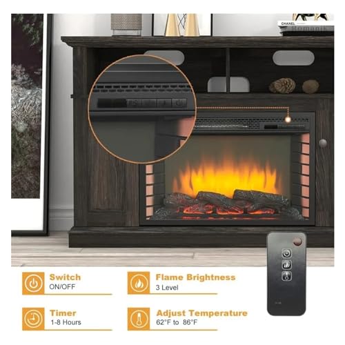 48 Inch Electric Fireplace Tv Cabinet O850