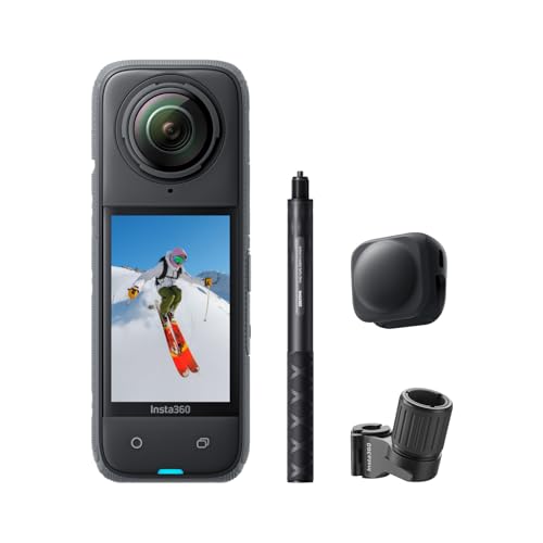 Waterproof 8K 360 Action Camera with Removable Lens Guards C98745