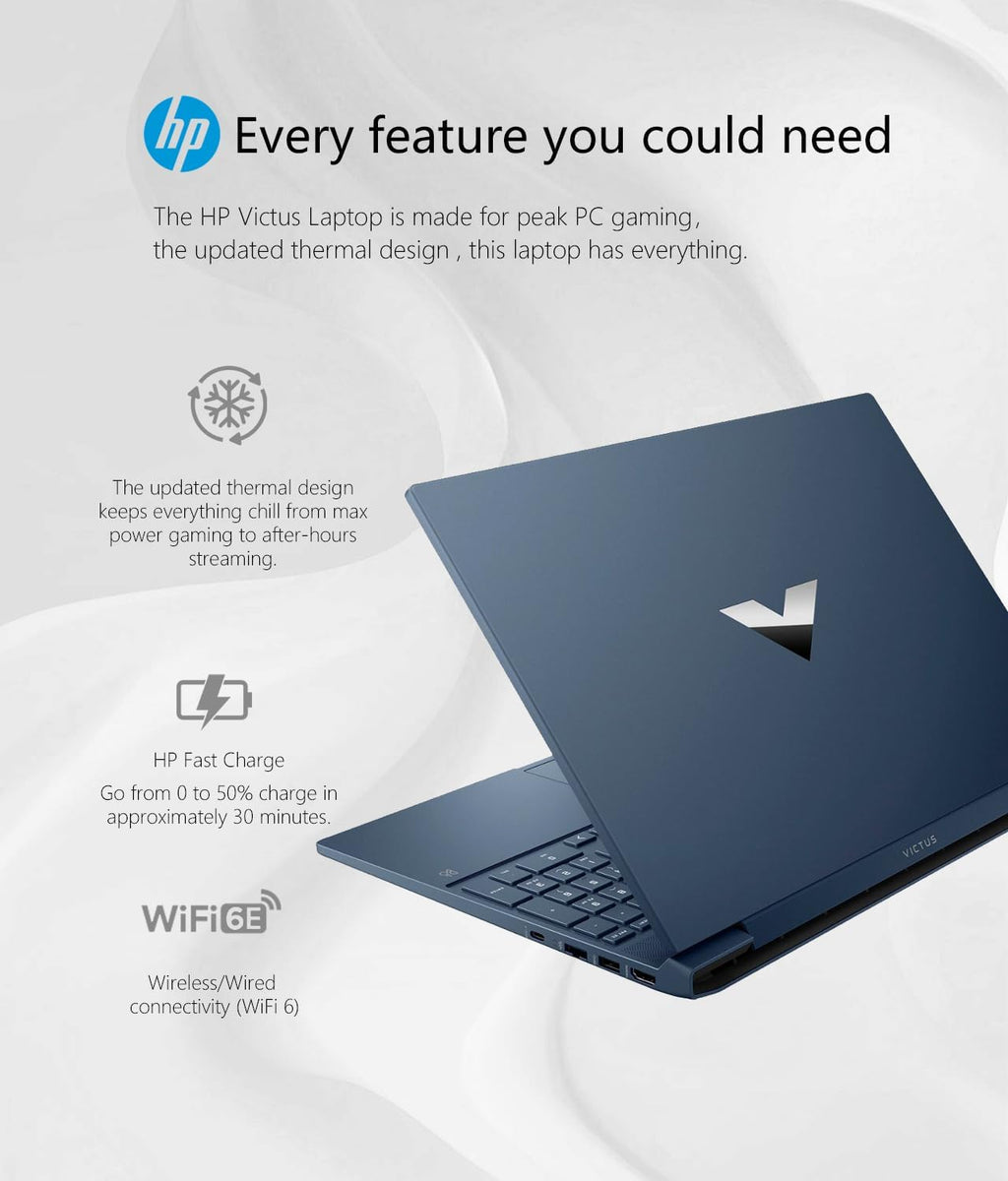 15.6" Full HD 144Hz Gaming Laptop, Intel Core i5-12450H, 32GB Memory, NVIDIA GeForce RTX 3050, 2TB SSD, Windows 11 T7821