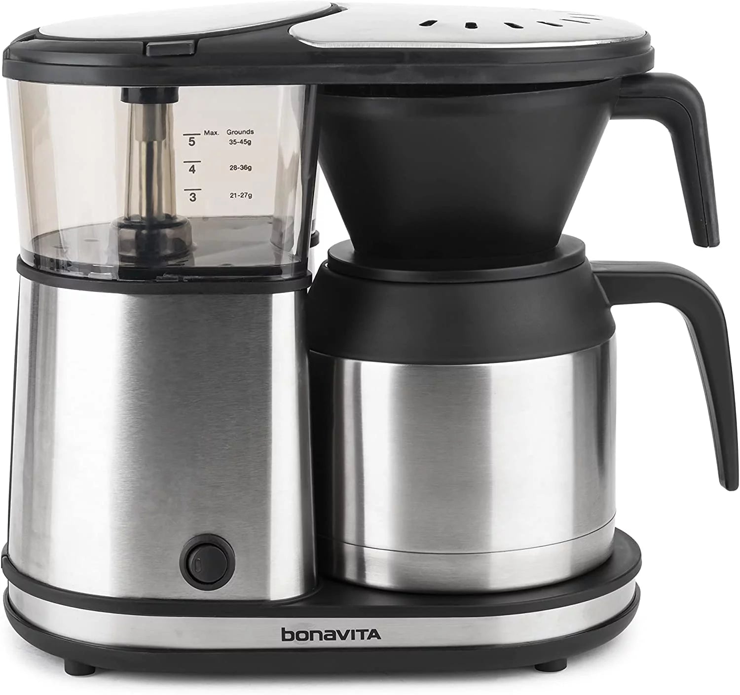 5 Cup Drip Coffee Maker with Double Wall Thermal Carafe U6011