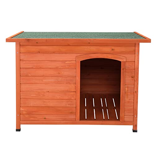 45in Outdoor Wood Dog House E473487