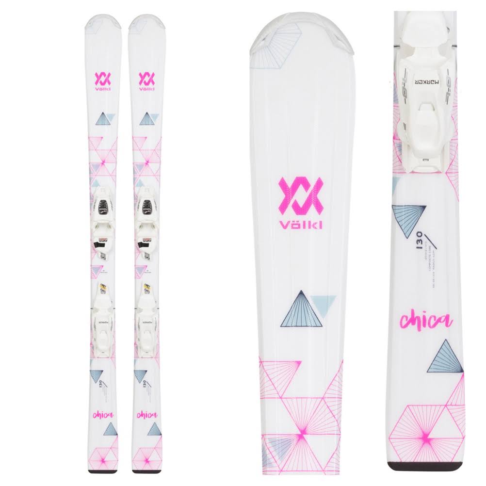 130 Kids Skis with Bindings U71319