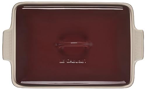 Stoneware Covered Rectangular Casserole, 4 qt. (12" x 9"), Rhone O421284