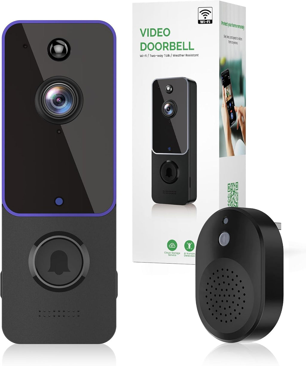 Wireless Doorbell Camera with Night Vision J605