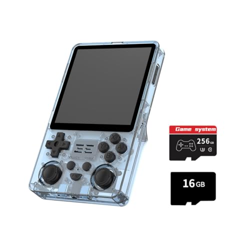 Transparent Black 4 Inch Handheld Retro Game Console O668