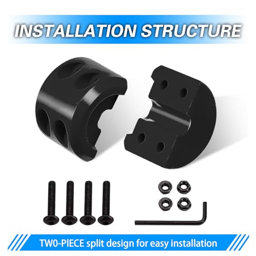 Black Trailer Winch Cable Hitch Stopper with Metal Installation Tool W142