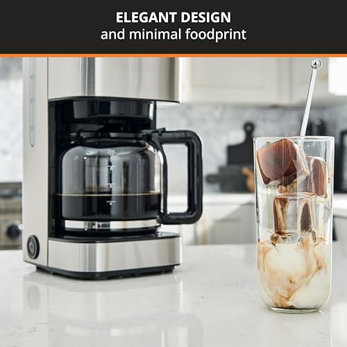 Stainless Steel 10 Cup Coffee Maker O75282