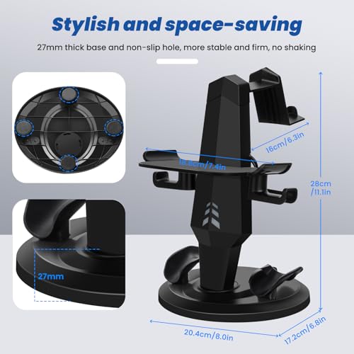 VR Charging Stand for Quest 3, Quest 3S, Quest 2 Headset Q7865