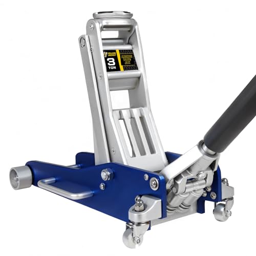 3 Ton Aluminum Floor Jack, 6600 lbs Capacity C499