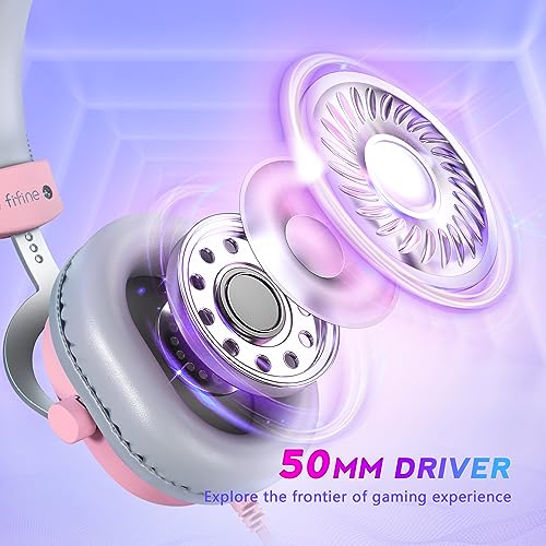 Black USB Over-Ear Wired Gaming Headset with Detachable Microphone M1983