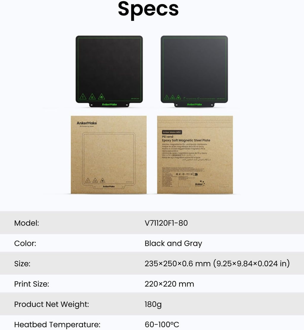 3D Printer and PLA+ Filament and Accessory Set U7445